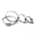 german type perforated large diameter hose clamps